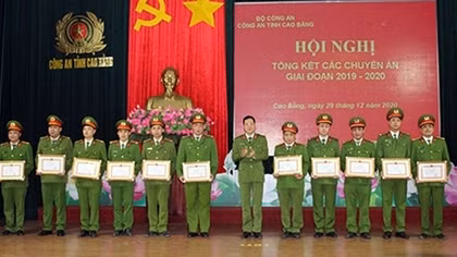 Công an Cao Bằng tổng kết các chuyên án ma túy, giai đoạn 2019-2020.