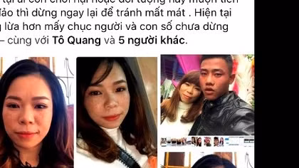 Một phụ nữ bị 'tố' chiếm đoạt nhiều tỷ đồng của người chơi hụi