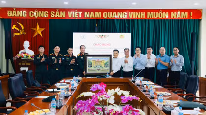 Vụ Quốc phòng - An ninh thăm lực lượng gìn giữ hoà bình Bộ Công an