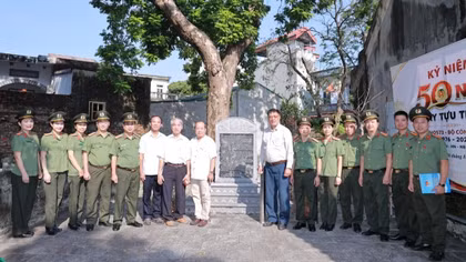 Dấu ấn thôn Ba Nhà trong hành trình vẻ vang của những người lính Ngoại tuyến