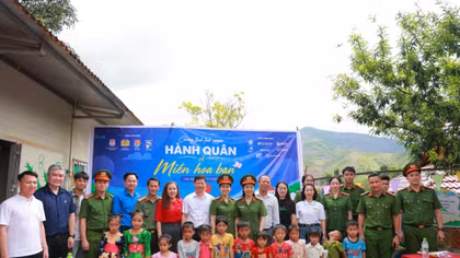 Học viện CSND trao hơn 1 tỷ đồng hỗ trợ an sinh xã hội tại Điện Biên