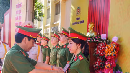 Học viện CSND trao bằng tốt nghiệp cho 508 tân sỹ quan Khóa D47