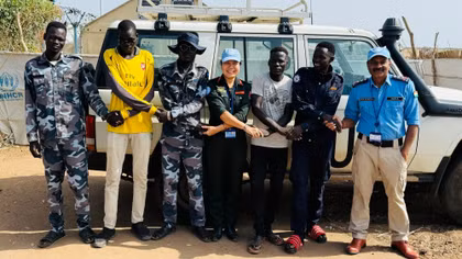 Sĩ quan Công an trúng tuyển vị trí quan trọng tại Nam Sudan
