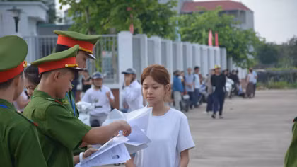 Kỳ thi đánh giá của Bộ Công an kết thúc an toàn, đúng quy chế