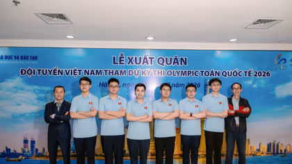 Việt Nam đứng thứ 5 tại Olympic Toán học quốc tế 2026