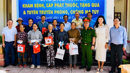 Ấm áp chương trình an sinh xã hội, phòng chống ma túy tại Quảng Trị