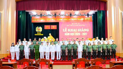 Xây dựng Học viện ANND ngày càng có vị thế trong hệ thống giáo dục quốc gia, từng bước vươn tầm khu vực