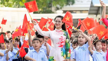 Hơn 23 triệu học sinh, sinh viên dự Lễ khai giảng năm học mới 