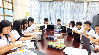 Kiểm tra định kỳ chung cho học sinh cuối cấp có thể thực hiện trên máy tính