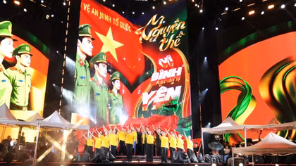 Sẵn sàng cho Gala nghệ thuật “Tổ quốc bình yên”