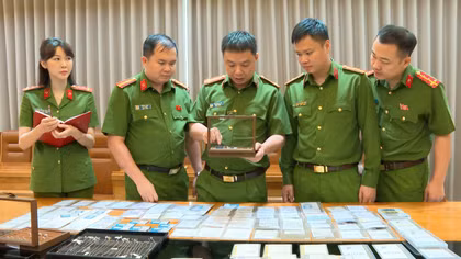 Lãnh đạo Bộ Công an gửi Thư khen Công an tỉnh Thanh Hóa