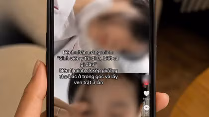 Kỷ luật nghiêm nữ sinh viên "dọa" sẽ lấy trật ven bệnh nhân