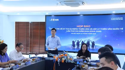 Lần đầu tiên Hà Nội đăng cai Olympic Thiên văn và Vật lý thiên văn quốc tế
