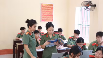 Những học sinh nào sẽ được tuyển chọn vào Trường Văn hóa CAND?