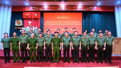 Đổi mới toàn diện công tác giáo dục đào tạo Công an nhân dân trong kỷ nguyên mới