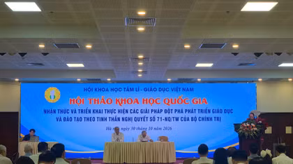 Nghị quyết số 71 cung cấp nguồn nhân lực để hiện thực hóa các mục tiêu phát triển 
