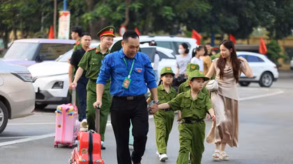 Trại hè "Học làm chiến sĩ Công an", sân chơi bổ ích cho thế hệ trẻ