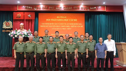 Bảo vệ an ninh quốc gia là nhiệm vụ trọng yếu, thường xuyên của toàn Đảng, toàn dân, toàn quân