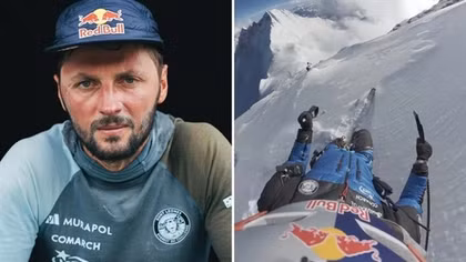 Người đầu tiên trên thế giới trượt tuyết từ đỉnh Everest không dùng bình oxy
