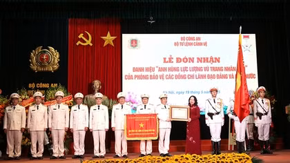 Khẳng định vai trò nòng cốt trong công tác bảo vệ lãnh đạo cấp cao
