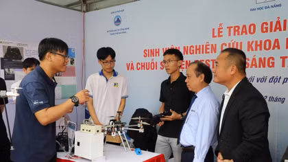 Đại học Đà Nẵng: Truyền cảm hứng, đồng hành, hỗ trợ sinh viên nghiên cứu, ứng dụng công nghệ 4.0