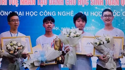 Nam sinh Đà Nẵng vô địch Olympic Trí tuệ nhân tạo toàn quốc lần thứ nhất