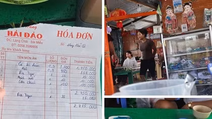 Xôn xao vụ thực khách tố nhà hàng ở Nha Trang “chém đẹp” món cá bò hòm