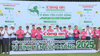 Hơn 144 golfer tranh tài tại Giải Golf “Vì bình yên cuộc sống”