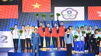 Nữ vận động viên CAND đoạt huy chương Vàng châu Á