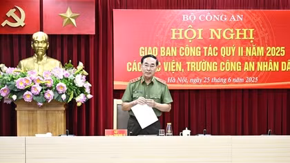 Tập trung làm tốt từng khâu trong tổ chức Kỳ thi đánh giá của Bộ Công an năm 2025