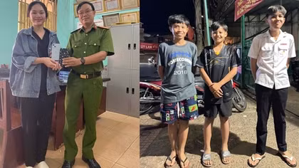 Học sinh không tham của rơi