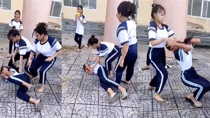 Xác minh vụ 2 nữ sinh bị đánh hội đồng trên địa bàn tỉnh Vĩnh Long