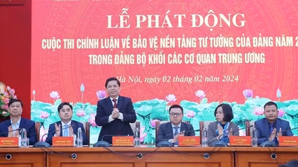 Mở rộng đối tượng dự thi bảo vệ nền tảng tư tưởng của Đảng năm 2024