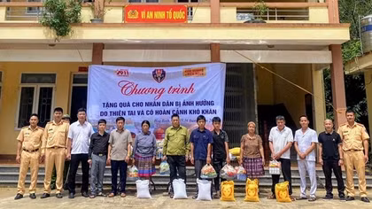 Chung tay hỗ trợ người dân Hòa Bình vượt qua khó khăn sau bão, lũ, thiên tai