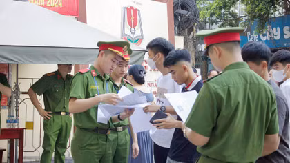 Sẽ công bố điểm Kỳ thi đánh giá của Bộ Công an vào ngày 18/7