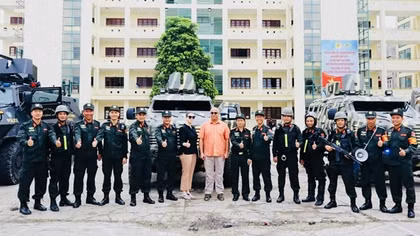 Đơn vị Cảnh sát Gìn giữ hoà bình số 1 của Việt Nam được Liên hợp quốc nâng lên cấp độ 2