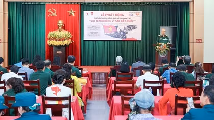 Phát động chương trình nhắn tin “Tri ân liệt sĩ 2024”