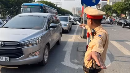 Ngày 29/4, xử lý trên 15 nghìn trường hợp vi phạm trật tự, an toàn giao thông đường bộ