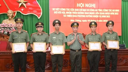 Công an Sóc Trăng đấu tranh hiệu quả các quan điểm sai trái, thù địch trên không gian mạng