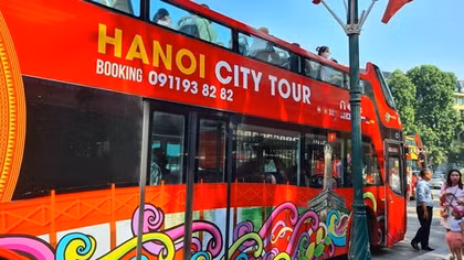 Hà Nội miễn phí một số xe buýt 2 tầng cho du khách trong 4 ngày nghỉ lễ