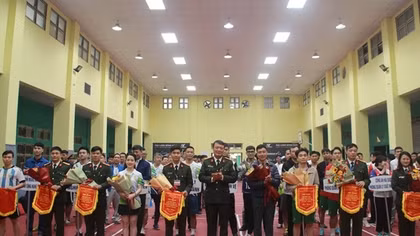 Khai mạc Hội thao chào mừng kỷ niệm 70 năm Ngày thành lập Cục Quản lý xuất nhập cảnh