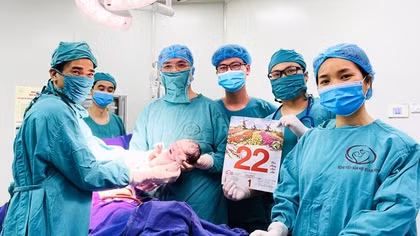 Những công dân "nhí" đầu tiên của năm mới Quý Mão