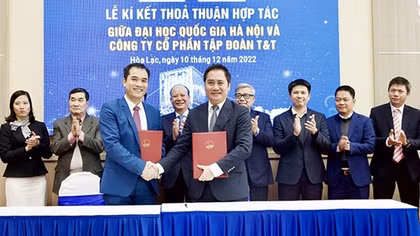 T&T Group và Đại học Quốc gia Hà Nội hợp tác phát triển hệ thống bệnh viện theo chuẩn quốc tế