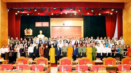 Bộ Công an gặp mặt các đại biểu Quốc hội Khóa XV là chức sắc tôn giáo, người dân tộc thiểu số