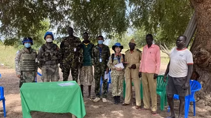 Nữ quan sát viên quân sự Việt Nam tại Nam Sudan kể chuyện đi tuần tra