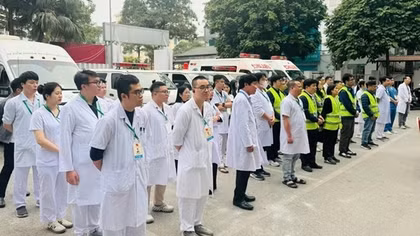 Sẵn sàng đảm bảo công tác y tế phục vụ bầu cử
