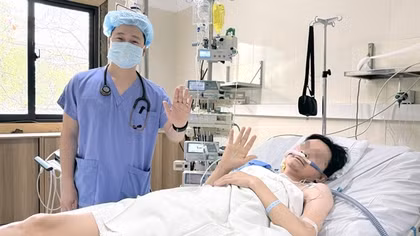 Người đầu tiên ở Việt Nam ghép đồng thời tim - gan và hiến gan cứu sống bệnh nhân ung thư