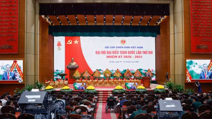  Khai mạc Đại hội đại biểu toàn quốc Hội Cựu chiến binh Việt Nam lần thứ VIII 