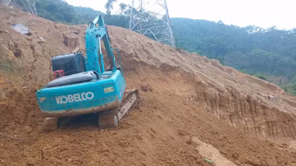 EVNPMB1 phản hồi thông tin xói lở chân cột 305 đường dây 500kV Lào Cai – Vĩnh Yên