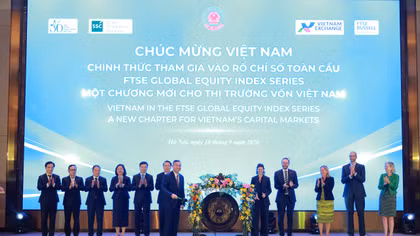 Việt Nam chính thức tham gia rổ chỉ số toàn cầu FTSE Russell Global Equity Index Series